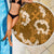 Mokihana Maile and Ilima Leis Beach Blanket Alani Hawaiian Tapa Quilt Pattern - Polynesian Pride