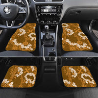 Mokihana Maile and Ilima Leis Car Mats Alani Hawaiian Tapa Quilt Pattern - Polynesian Pride
