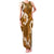 Mokihana Maile and Ilima Leis Family Matching Tank Maxi Dress and Hawaiian Shirt Alani Hawaiian Tapa Quilt Pattern - Polynesian Pride