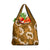 Mokihana Maile and Ilima Leis Grocery Bag Alani Hawaiian Tapa Quilt Pattern - Polynesian Pride