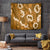 Mokihana Maile and Ilima Leis Tapestry Alani Hawaiian Tapa Quilt Pattern - Polynesian Pride