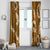 Mokihana Maile and Ilima Leis Window Curtain Alani Hawaiian Tapa Quilt Pattern - Polynesian Pride