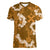 Mokihana Maile and Ilima Leis Women V-Neck T-Shirt Alani Hawaiian Tapa Quilt Pattern - Polynesian Pride