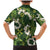 Mokihana Maile and Ilima Leis Family Matching Mermaid Dress and Hawaiian Shirt Omaʻomaʻo Hawaiian Tapa Quilt Pattern - Polynesian Pride