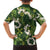 Mokihana Maile and Ilima Leis Family Matching Off Shoulder Maxi Dress and Hawaiian Shirt Omaʻomaʻo Hawaiian Tapa Quilt Pattern - Polynesian Pride