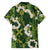 Mokihana Maile and Ilima Leis Family Matching Off Shoulder Maxi Dress and Hawaiian Shirt Omaʻomaʻo Hawaiian Tapa Quilt Pattern - Polynesian Pride