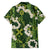 Mokihana Maile and Ilima Leis Family Matching Short Sleeve Bodycon Dress and Hawaiian Shirt Omaʻomaʻo Hawaiian Tapa Quilt Pattern - Polynesian Pride