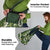 Mokihana Maile and Ilima Leis Grocery Bag Omaʻomaʻo Hawaiian Tapa Quilt Pattern - Polynesian Pride