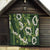 Mokihana Maile and Ilima Leis Quilt Omaʻomaʻo Hawaiian Tapa Quilt Pattern - Polynesian Pride