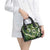 Mokihana Maile and Ilima Leis Shoulder Handbag Omaʻomaʻo Hawaiian Tapa Quilt Pattern - Polynesian Pride