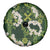 Mokihana Maile and Ilima Leis Spare Tire Cover Omaʻomaʻo Hawaiian Tapa Quilt Pattern - Polynesian Pride