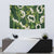 Mokihana Maile and Ilima Leis Tapestry Omaʻomaʻo Hawaiian Tapa Quilt Pattern - Polynesian Pride