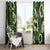 Mokihana Maile and Ilima Leis Window Curtain Omaʻomaʻo Hawaiian Tapa Quilt Pattern - Polynesian Pride
