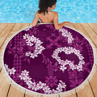 Mokihana Maile and Ilima Leis Beach Blanket Akala Hawaiian Tapa Quilt Pattern - Polynesian Pride