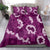 Mokihana Maile and Ilima Leis Bedding Set Akala Hawaiian Tapa Quilt Pattern - Polynesian Pride
