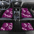 Mokihana Maile and Ilima Leis Car Mats Akala Hawaiian Tapa Quilt Pattern - Polynesian Pride