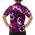 Mokihana Maile and Ilima Leis Family Matching Tank Maxi Dress and Hawaiian Shirt Akala Hawaiian Tapa Quilt Pattern - Polynesian Pride