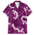 Mokihana Maile and Ilima Leis Hawaiian Shirt Akala Hawaiian Tapa Quilt Pattern - Polynesian Pride