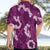 Mokihana Maile and Ilima Leis Hawaiian Shirt Akala Hawaiian Tapa Quilt Pattern - Polynesian Pride