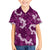 Mokihana Maile and Ilima Leis Kid Hawaiian Shirt Akala Hawaiian Tapa Quilt Pattern - Polynesian Pride