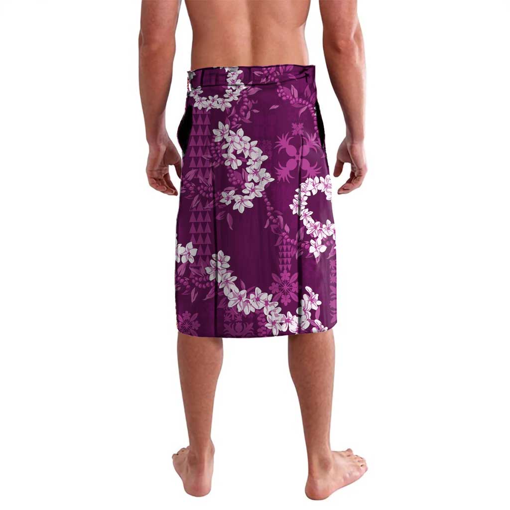 Mokihana Maile and Ilima Leis Lavalava Akala Hawaiian Tapa Quilt Pattern - Polynesian Pride