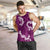 Mokihana Maile and Ilima Leis Men Tank Top Akala Hawaiian Tapa Quilt Pattern - Polynesian Pride