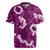 Mokihana Maile and Ilima Leis Rugby Jersey Akala Hawaiian Tapa Quilt Pattern - Polynesian Pride
