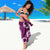 Mokihana Maile and Ilima Leis Sarong Akala Hawaiian Tapa Quilt Pattern - Polynesian Pride