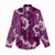 Mokihana Maile and Ilima Leis Women Casual Shirt Akala Hawaiian Tapa Quilt Pattern - Polynesian Pride