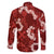 Mokihana Maile and Ilima Leis Family Matching Off Shoulder Maxi Dress and Hawaiian Shirt Ulaʻula Hawaiian Tapa Quilt Pattern - Polynesian Pride