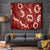 Mokihana Maile and Ilima Leis Tapestry Ulaʻula Hawaiian Tapa Quilt Pattern - Polynesian Pride