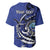 Personalized FSM 1986 Independence Day Baseball Jersey Polynesian Shark Tattoo Style