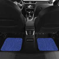 Personalized FSM 1986 Independence Day Car Mats Polynesian Shark Tattoo Style LT9 Set 2pcs - Back Blue - Polynesian Pride