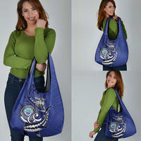 Personalized FSM 1986 Independence Day Grocery Bag Polynesian Shark Tattoo Style LT9 - Polynesian Pride