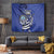 Personalized FSM 1986 Independence Day Tapestry Polynesian Shark Tattoo Style