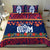Personalised Guam Christmas Bedding Set Felis Pusgua Santa Beach Polynesian Pattern LT9 - Polynesian Pride