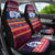 Personalised Guam Christmas Car Seat Cover Felis Pusgua Santa Beach Polynesian Pattern LT9 - Polynesian Pride