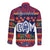 Personalised Guam Christmas Long Sleeve Button Shirt Felis Pusgua Santa Beach Polynesian Pattern LT9 - Polynesian Pride