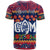 Personalised Guam Christmas T Shirt Felis Pusgua Santa Beach Polynesian Pattern LT9 - Polynesian Pride