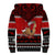Personalised New Zealand Christmas Sherpa Hoodie Kiwi Santa Claus Maori Meri Kirihimete LT9 - Polynesian Pride