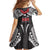 Samoa Black Saturday Family Matching Tank Maxi Dress and Hawaiian Shirt Samoa mo Samoa with Black Ula Fala
