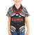 Samoa Black Saturday Kid Hawaiian Shirt Samoa mo Samoa with Black Ula Fala