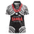Samoa Black Saturday Women Polo Shirt Samoa mo Samoa with Black Ula Fala