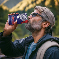 Samoa Black Saturday 4 in 1 Can Cooler Tumbler Samoa mo Samoa with Blue Ula Fala