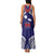 Samoa Black Saturday Family Matching Tank Maxi Dress and Hawaiian Shirt Samoa mo Samoa with Blue Ula Fala