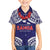 Samoa Black Saturday Family Matching Tank Maxi Dress and Hawaiian Shirt Samoa mo Samoa with Blue Ula Fala