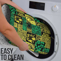 Cook Islands Mere Kiritimiti Bathroom Set Pacific Patchwork Xmas Vibes - Polynesian Pride