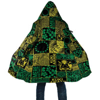 Cook Islands Mere Kiritimiti Cloak Pacific Patchwork Xmas Vibes - Polynesian Pride