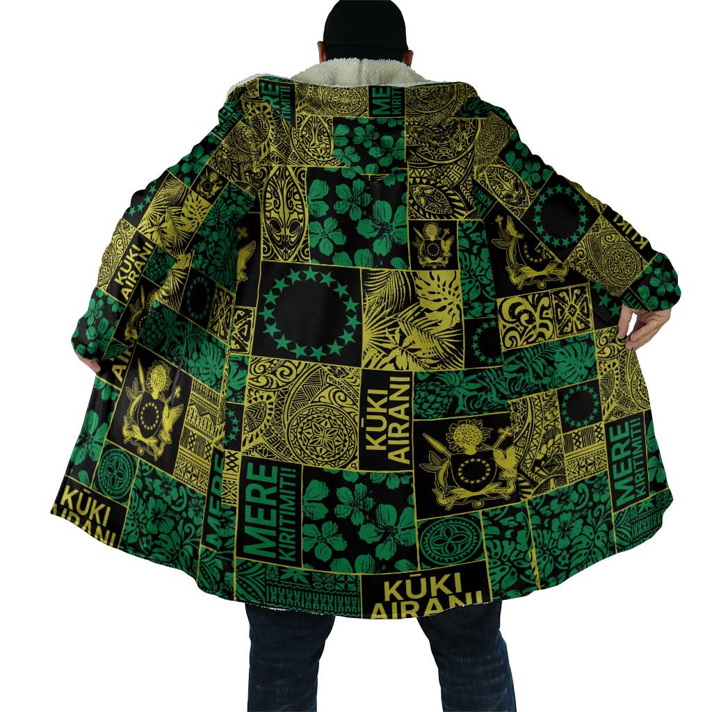 Cook Islands Mere Kiritimiti Cloak Pacific Patchwork Xmas Vibes - Polynesian Pride