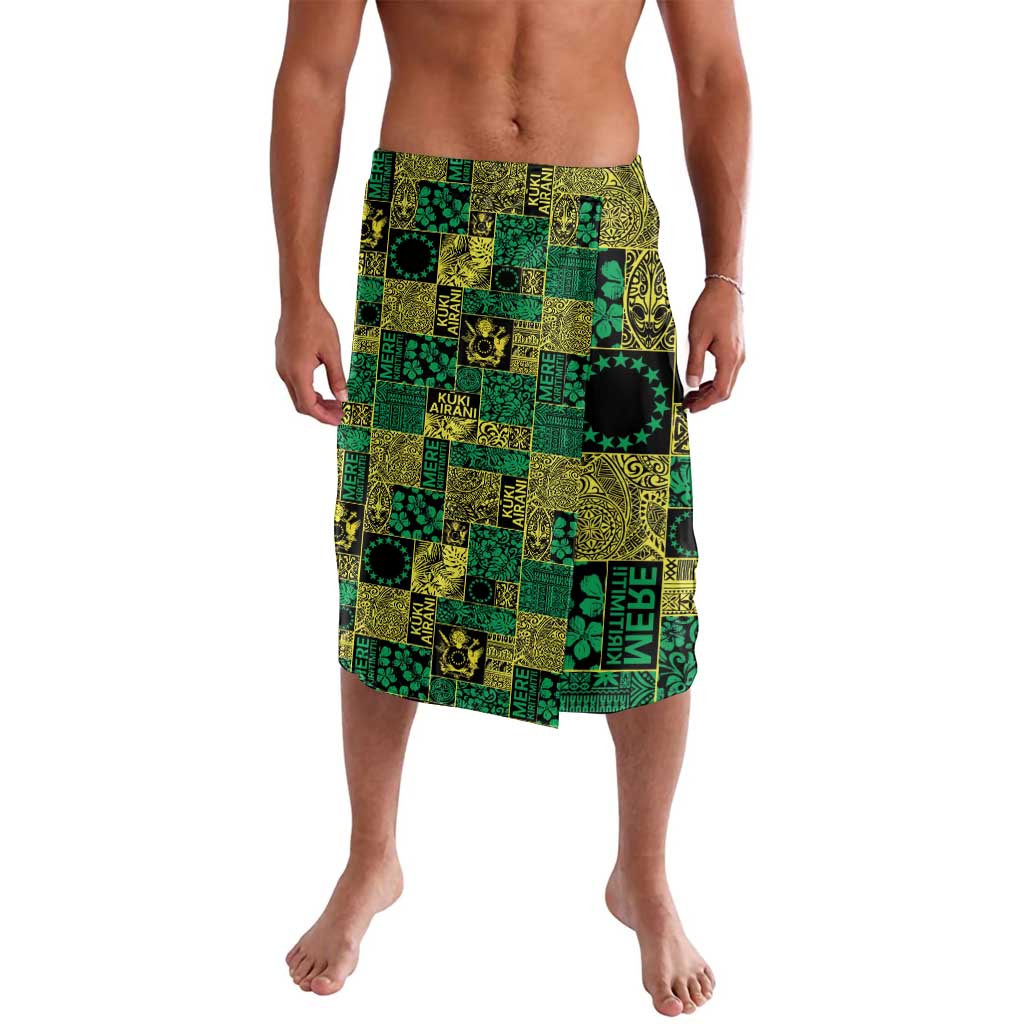 Cook Islands Mere Kiritimiti Lavalava Pacific Patchwork Xmas Vibes - Polynesian Pride